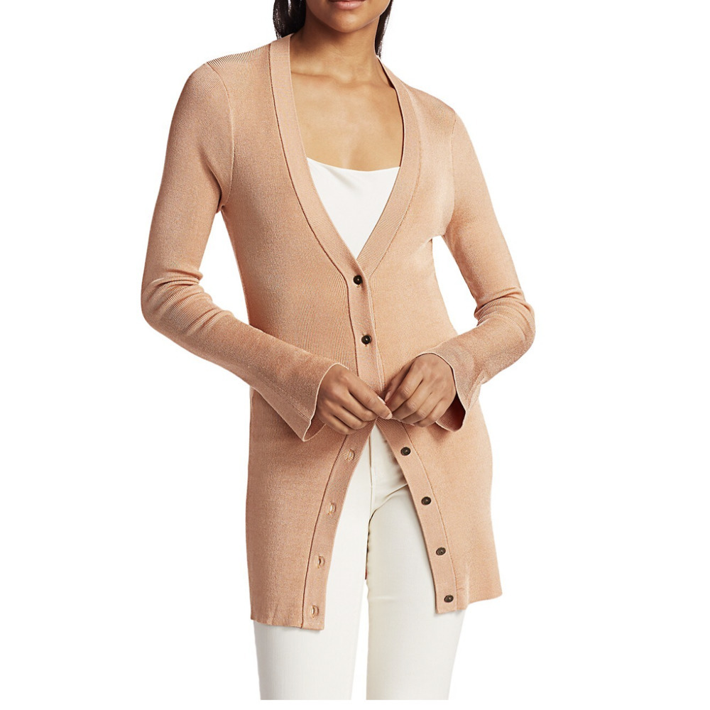 L'AGENCE Lucas Longline Cardigan - Picture 3 of 16